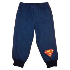 Belül bolyhos fiú szabadidő nadrág SuperMan mintával