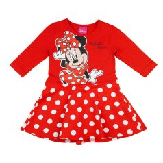 Disney Minnie pöttyös hosszú ujjú lányka ruha