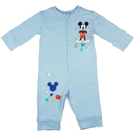 Disney Mickey "Be happy" overálos pizsama