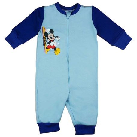 Disney Mickey, belül bolyhos, overálos pizsama