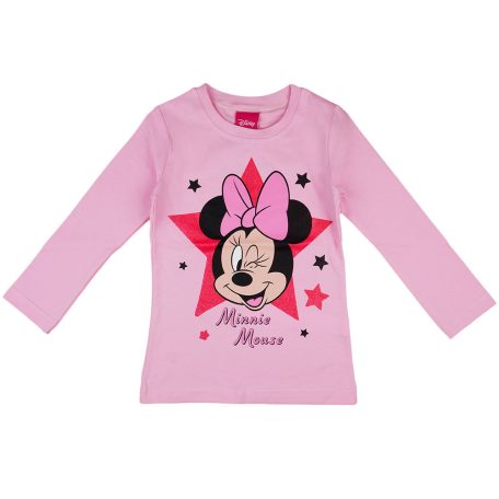 Disney Minnie csillagos hosszú ujjú póló