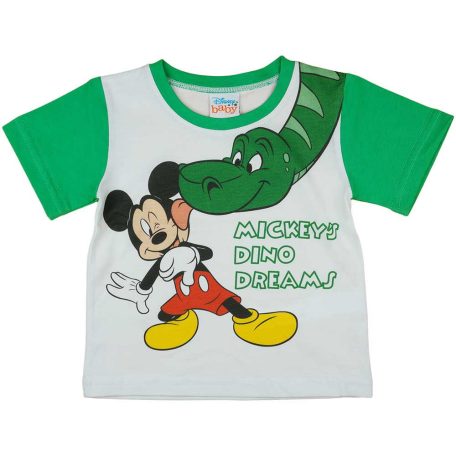 Disney Mickey dinós rövid ujjú fiú póló