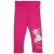 Belül enyhén bolyhos kislány leggings Marie cica mintával pink színben